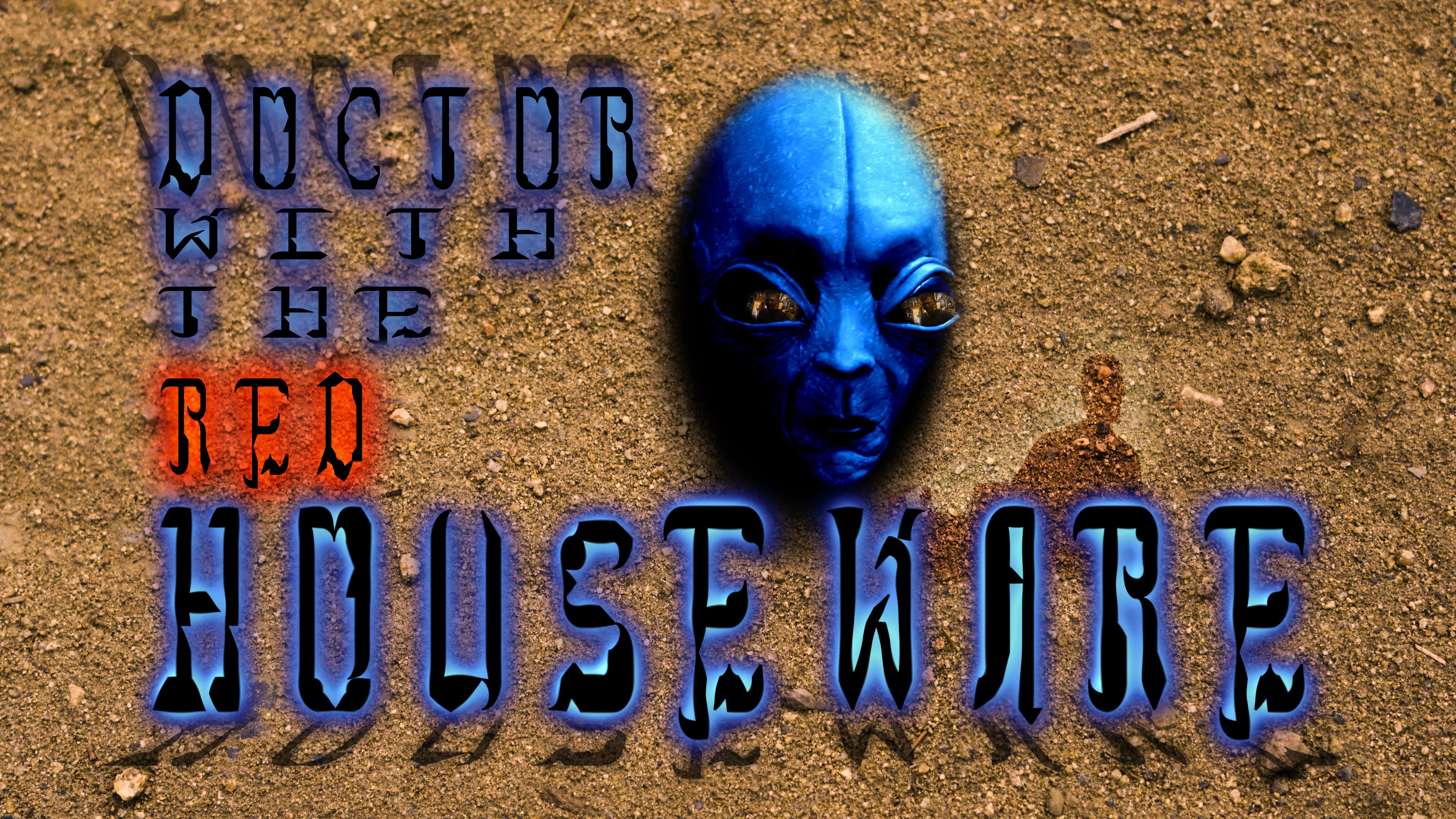 Doctor With The Red Houseware poster